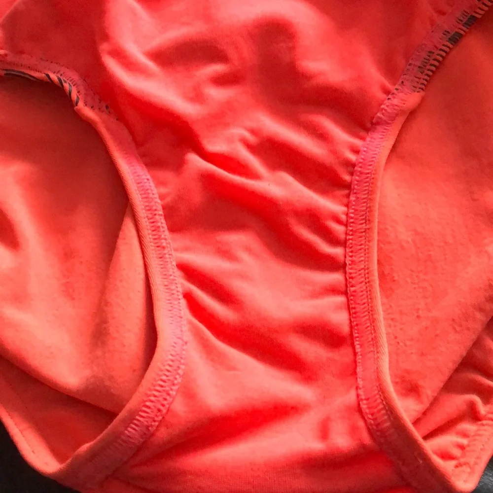 Speedo Endurance Neon Orange One Piece Racerback Swimsuit size 10 - Picture 13 of 16